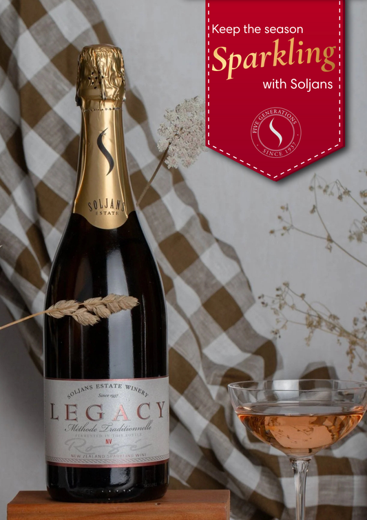 Legacy Rosé Methodé Traditionnelle NV 6 Pack | Christmas Sparklings