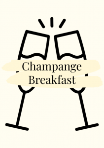 Champange Breakfast Tile