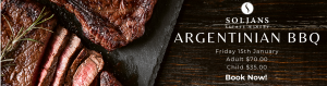 Argentinian Themed Dinner, book now!