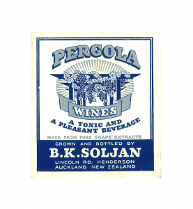 Pergola Wines Original Label