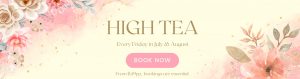 High Tea at Soljans Estate Winery From $49 per person Banner