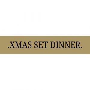 Christmas Set Dinner Menu for Functions at Soljans Winery NZ